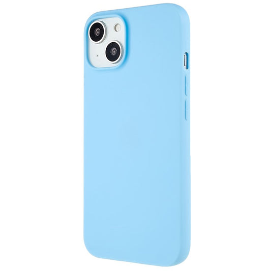 Phone Cover for iPhone 14 Plus Fingerprint Free Matte Protective TPU Phone Cover - Baby Blue