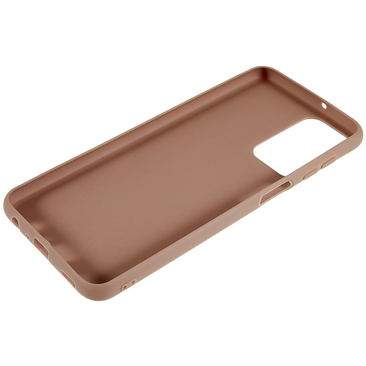 Phone Case for Samsung Galaxy A23 4G  /  A23 5G (Global Version) Matte TPU Anti-Drop Cell Phone Cover - Khaki