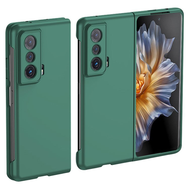 For Honor Magic Vs 5G Skin-touch Feeling Protective Case, Anti-scratch Hard PC Phone Protector Cover - Dark Green