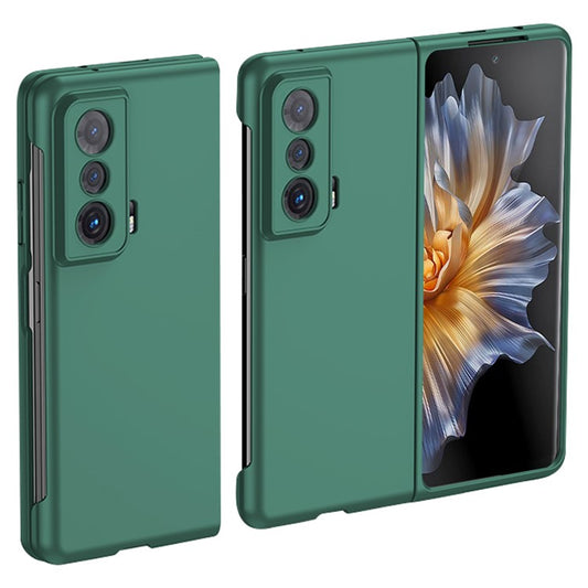 For Honor Magic Vs 5G Skin-touch Feeling Protective Case, Anti-scratch Hard PC Phone Protector Cover - Dark Green
