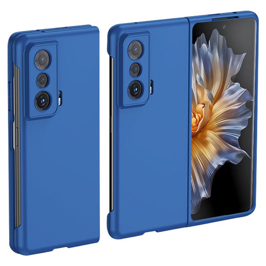 For Honor Magic Vs 5G Skin-touch Feeling Protective Case, Anti-scratch Hard PC Phone Protector Cover - Dark Blue