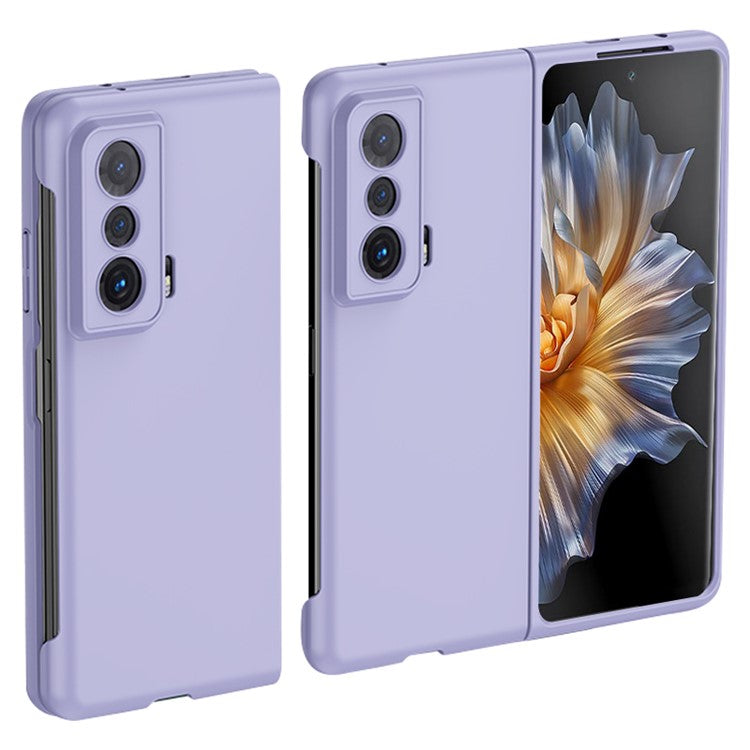 For Honor Magic Vs 5G Skin-touch Feeling Protective Case, Anti-scratch Hard PC Phone Protector Cover - Purple