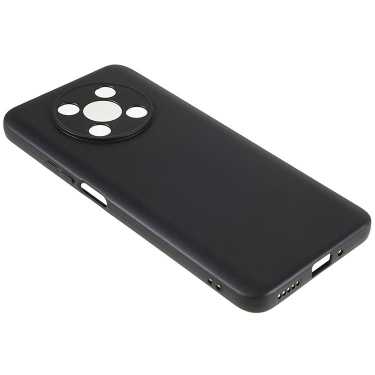 For Huawei nova Y90 4G Flexible TPU Case Black Matte Anti-scratch Protective Cell Phone Shell Protector