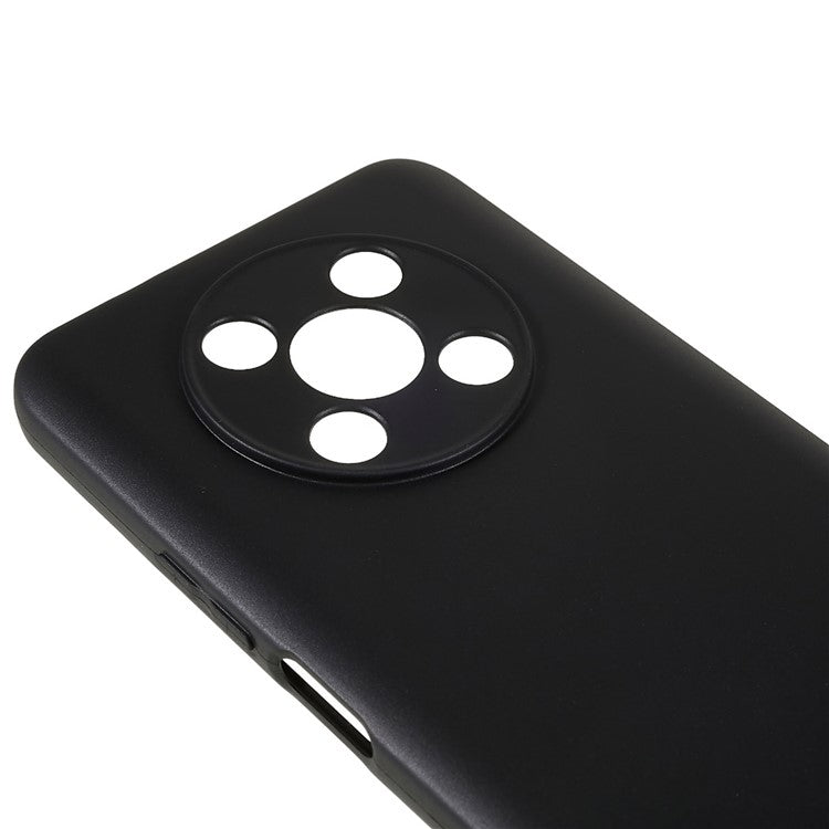 For Huawei nova Y90 4G Flexible TPU Case Black Matte Anti-scratch Protective Cell Phone Shell Protector