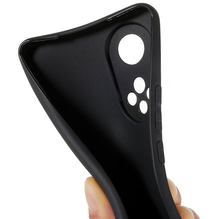 For Huawei nova 9 Anti-scratch Black Cell Phone Cover Matte Flexible TPU Case Drop Protection Shell