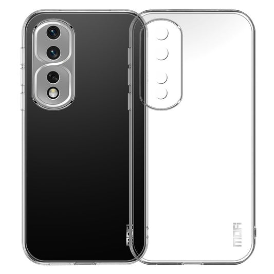 MOFI for Honor 80 Pro 5G Transparent Cell Phone Case Anti-scratch Drop-proof Smartphone Protective Cover