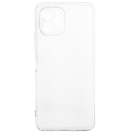 For Huawei nova Y61 4G Transparent Ultra-Thin Flexible TPU Phone Protective Cover Anti-Scratch Back Case