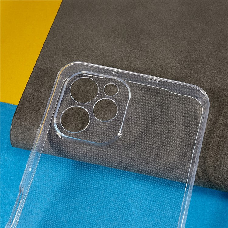 For Huawei nova Y61 4G Transparent Ultra-Thin Flexible TPU Phone Protective Cover Anti-Scratch Back Case