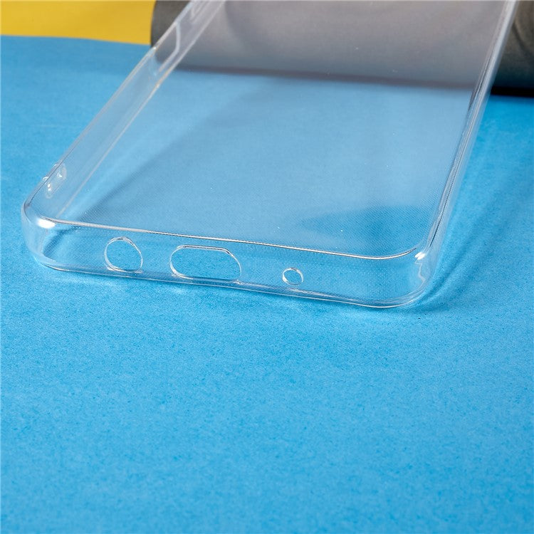 For Huawei nova Y61 4G Transparent Ultra-Thin Flexible TPU Phone Protective Cover Anti-Scratch Back Case