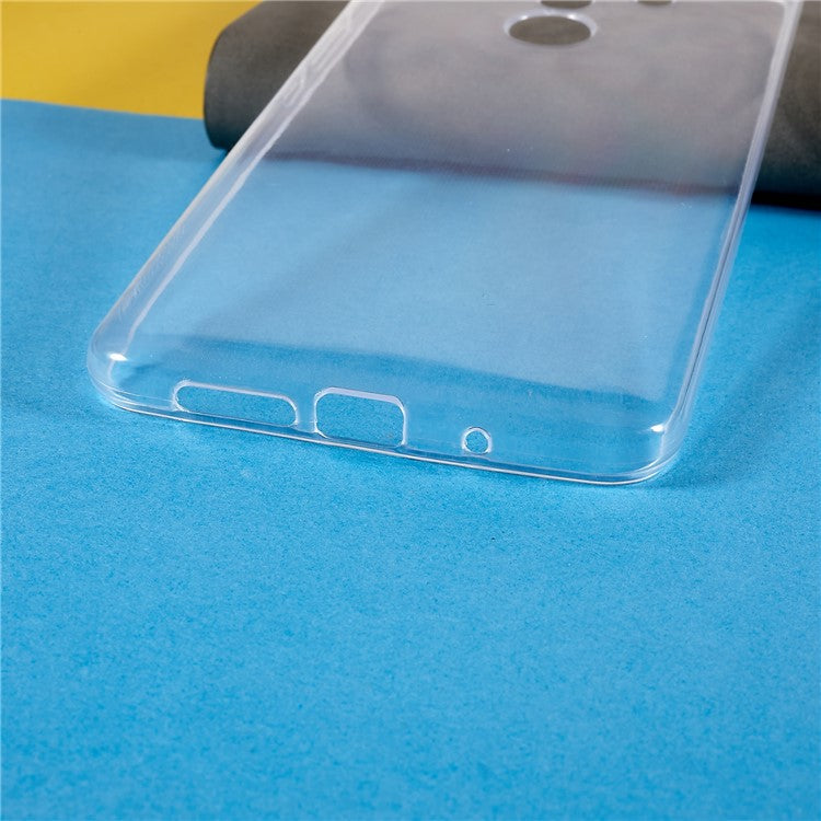 For Huawei Mate 10 Pro Protective Phone Case Ultra Slim Transparent Anti-Scratch Flexible TPU Back Cover