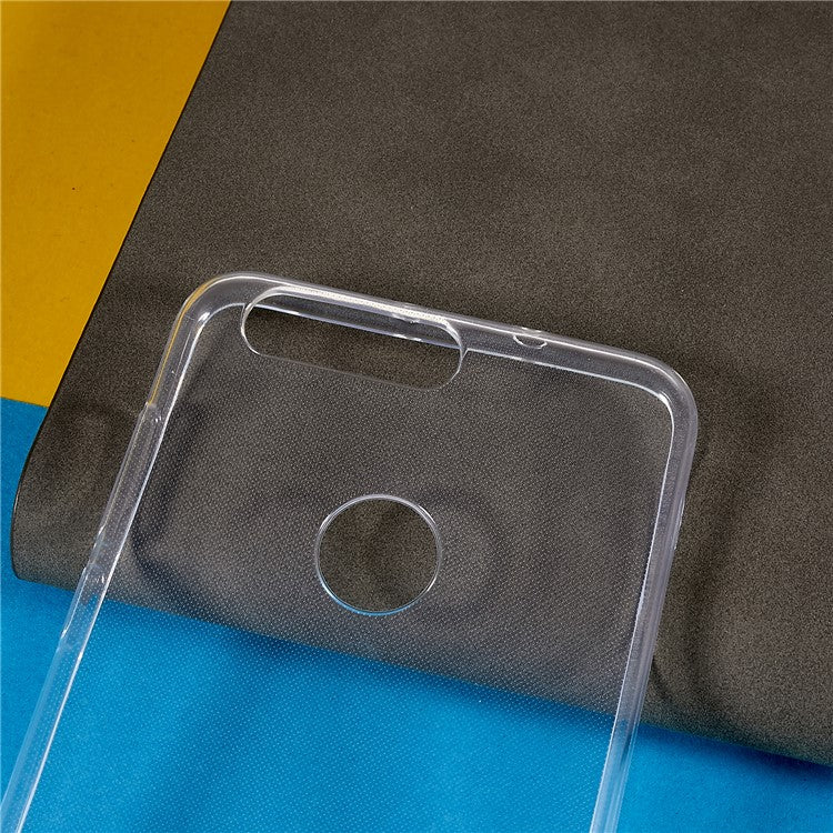 For Huawei Honor 8 Shockproof Slim Case Soft TPU Clear Phone Back Case Drop-Proof Protective Cover