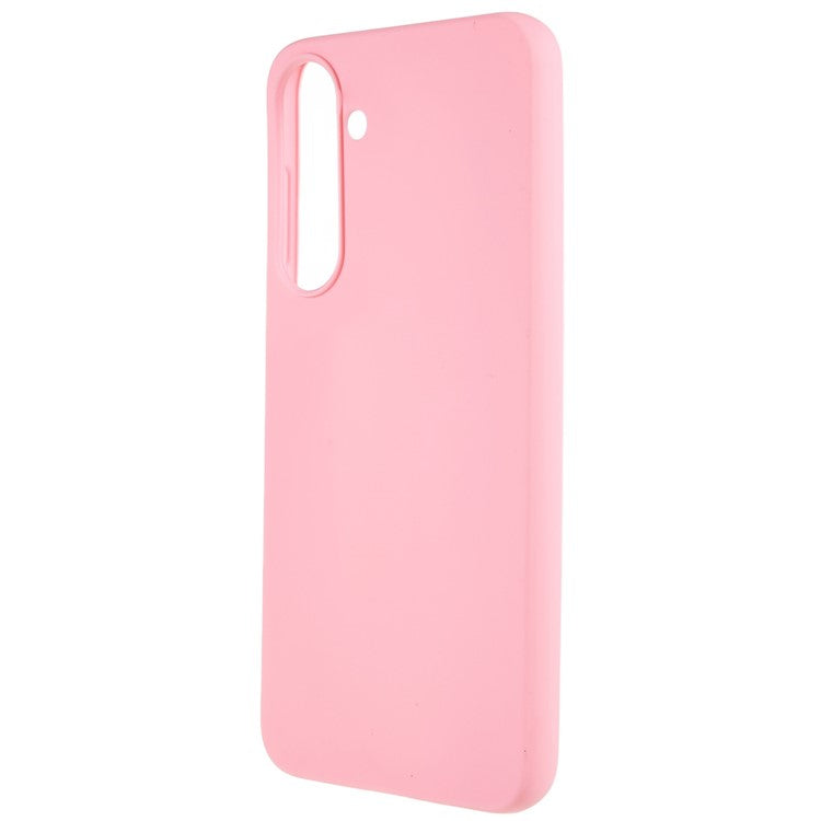 For Samsung Galaxy A34 5G Matte Back Shell, Anti-Fingerprint Soft TPU Phone Case Scratch Resistant Protective Cover - Pink