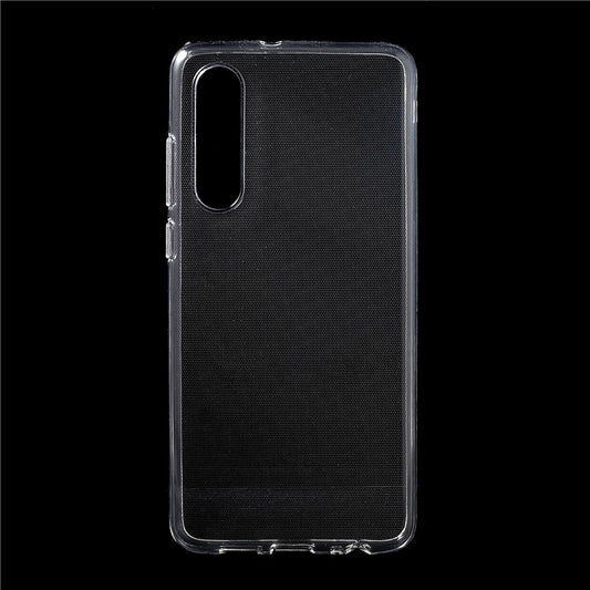 For Huawei P30 Inner Watermark-Free Flexible Clear TPU Cover Glossy Anti-scratch Protective Case (10pcs at least for Order)