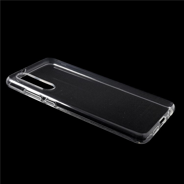For Huawei P30 Inner Watermark-Free Flexible Clear TPU Cover Glossy Anti-scratch Protective Case (10pcs at least for Order)