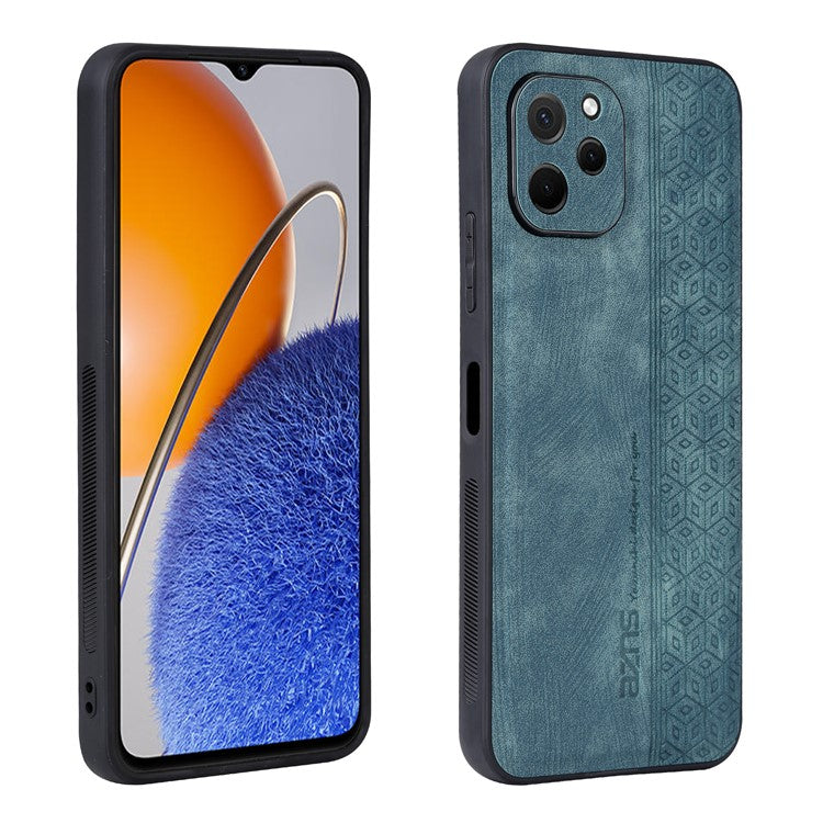 AZNS Drop-proof Phone Case For Huawei Enjoy 50z 4G / nova Y61 4G, Imprinted Pattern Protective Mobile Phone Cover - Green
