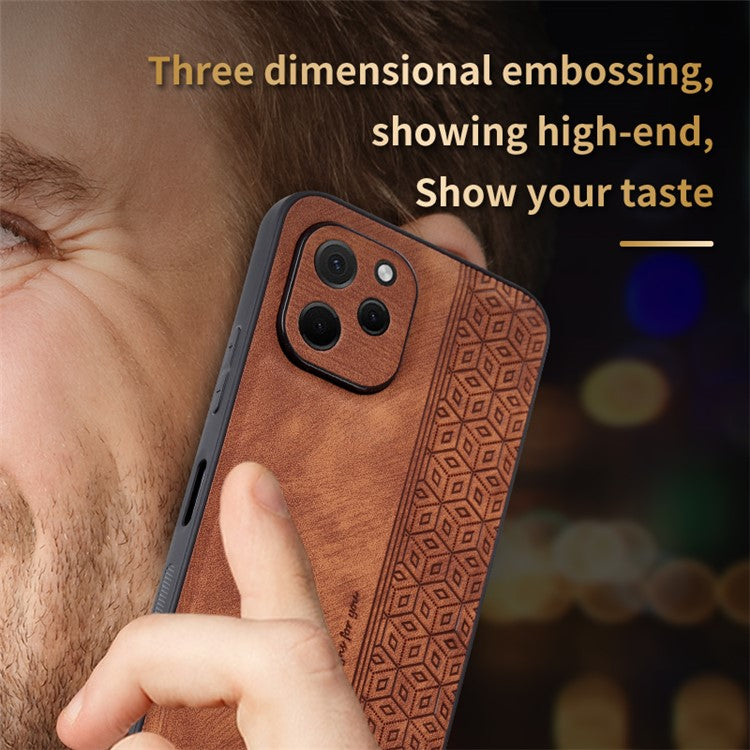AZNS Drop-proof Phone Case For Huawei Enjoy 50z 4G / nova Y61 4G, Imprinted Pattern Protective Mobile Phone Cover - Green