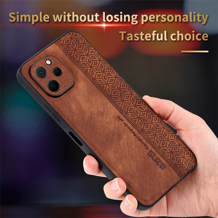 AZNS Drop-proof Phone Case For Huawei Enjoy 50z 4G / nova Y61 4G, Imprinted Pattern Protective Mobile Phone Cover - Green