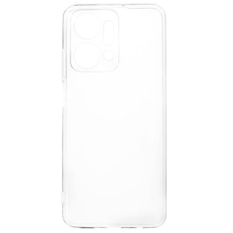 For Honor X7a 5G Super Thin HD Clear Flexible TPU Phone Case Ultra Thin Phone Cover Phone Back Protector