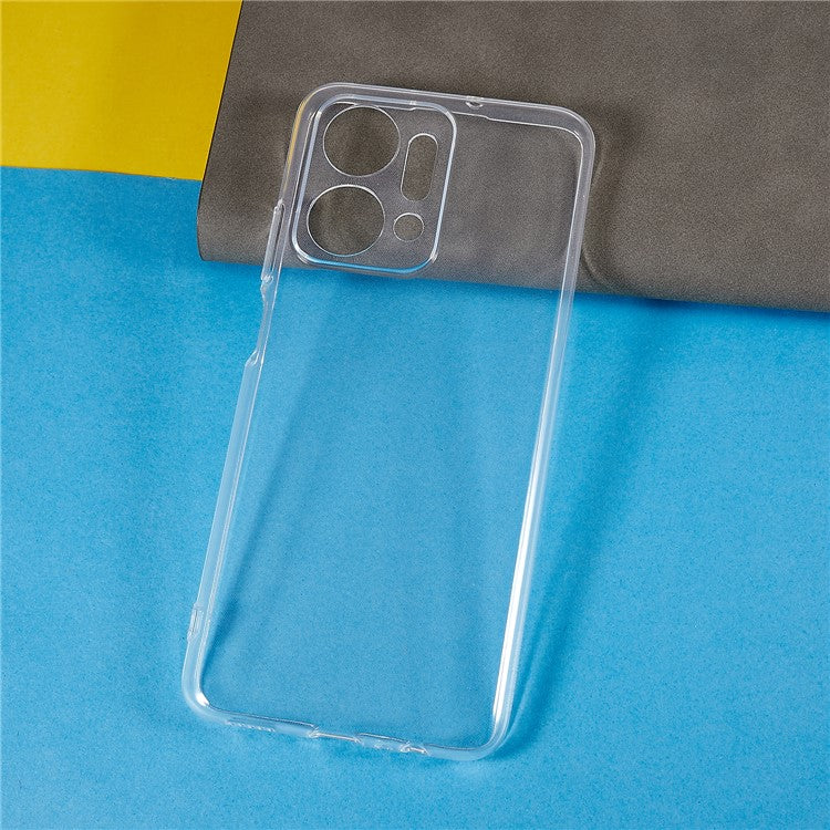 For Honor X7a 5G Super Thin HD Clear Flexible TPU Phone Case Ultra Thin Phone Cover Phone Back Protector