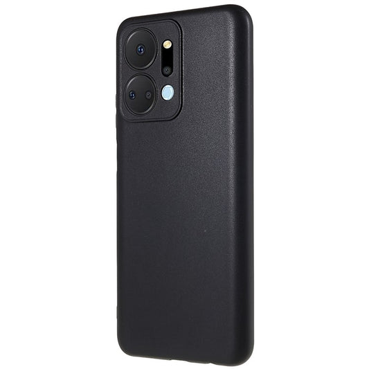 For Honor X7a 5G TPU Phone Case Matte Anti-Fingerprint Back Cover