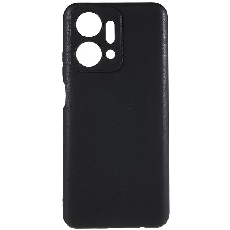 For Honor X7a 5G TPU Phone Case Matte Anti-Fingerprint Back Cover