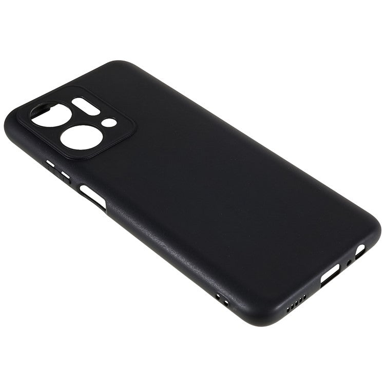 For Honor X7a 5G TPU Phone Case Matte Anti-Fingerprint Back Cover