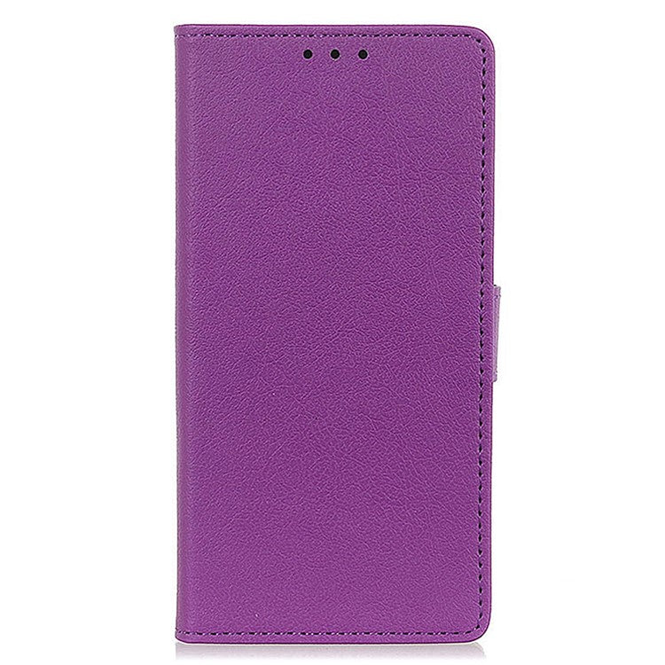 For Honor X9a 5G / X40 5G / Magic5 Lite 5G Wallet PU Leather Phone Case Stand Anti-drop Phone Cover - Purple