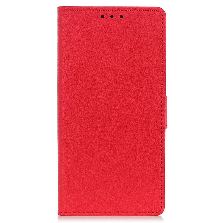 For Honor X9a 5G / X40 5G / Magic5 Lite 5G Wallet PU Leather Phone Case Stand Anti-drop Phone Cover - Red