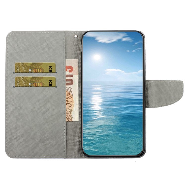 For Xiaomi Redmi Note 12 Pro 5G / Note 12 Pro Speed 5G / Poco X5 Pro 5G PU Leather Stand Pattern Phone Case with Wallet - Cats