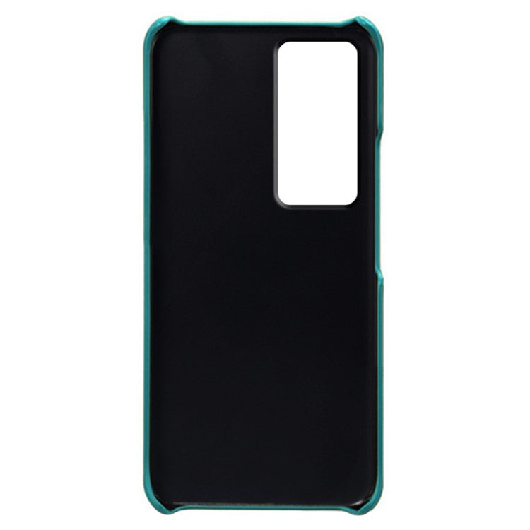 Dual Card Slots Phone Cover for Honor 80 GT 5G , PU Leather Coated+PC Phone Case - Green