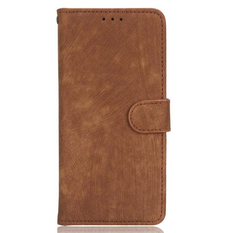 For Honor X9a 5G / X40 5G / Magic5 Lite 5G Phone Cover RFID Blocking Leather Wallet Stand Case with Strap - Brown