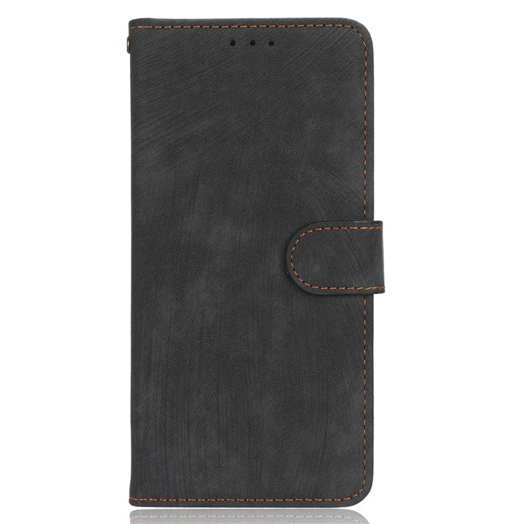 For Honor X9a 5G / X40 5G / Magic5 Lite 5G Phone Cover RFID Blocking Leather Wallet Stand Case with Strap - Black