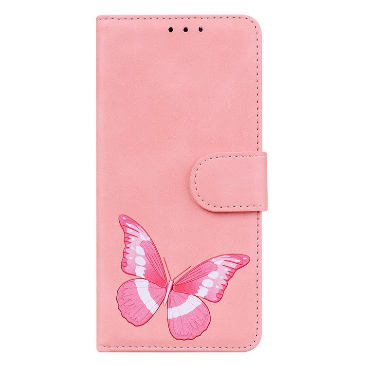 For Honor X40 5G / X9a 5G / Magic5 Lite 5G Butterfly Printing Full Protection Cover Leather Wallet Stand Phone Case - Pink