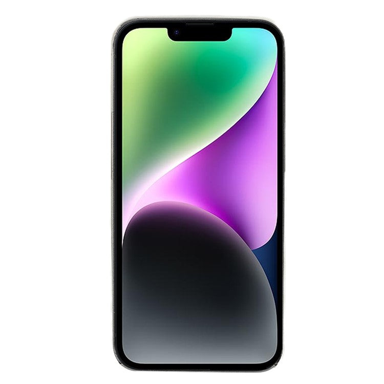 For iPhone 14 Hard PC Drop Protection Phone Case Matte Non-Slip Phone Cover - White