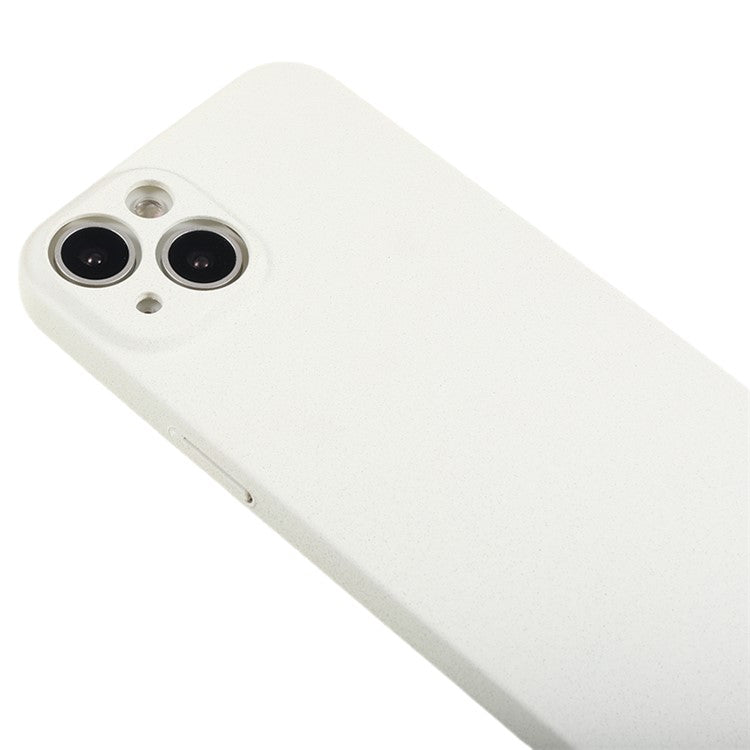 For iPhone 14 Hard PC Drop Protection Phone Case Matte Non-Slip Phone Cover - White