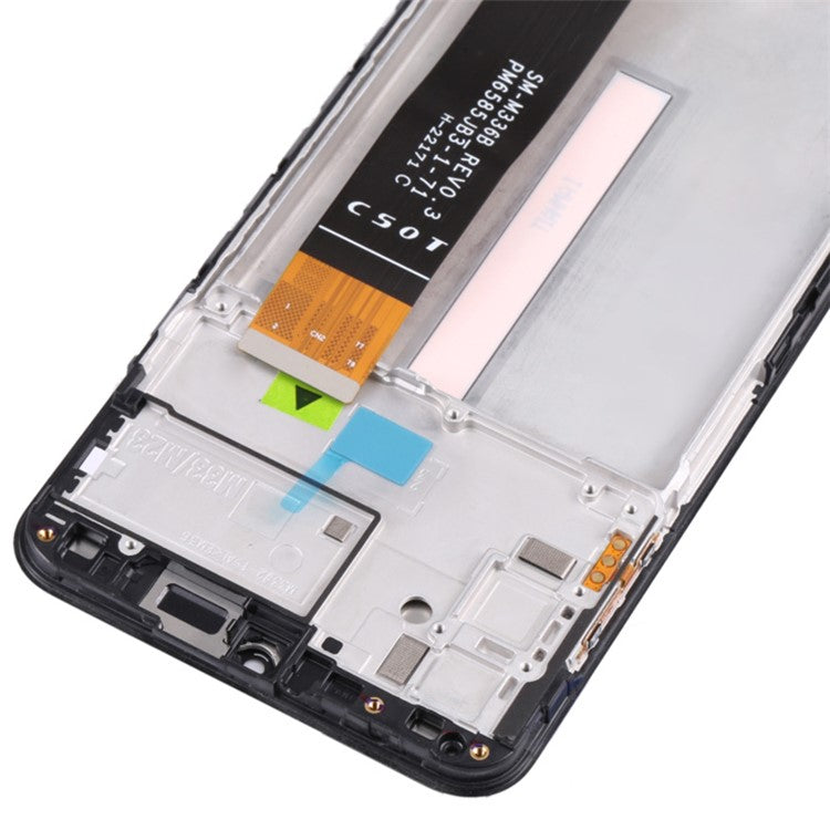 For-Samsung-Galaxy-M33-5G-(Global-Version)-M336B-OEM-Grade-S-LCD-Screen-and-Digitizer-Assembly-+-Frame-Replacement-Part-(without-Logo)
