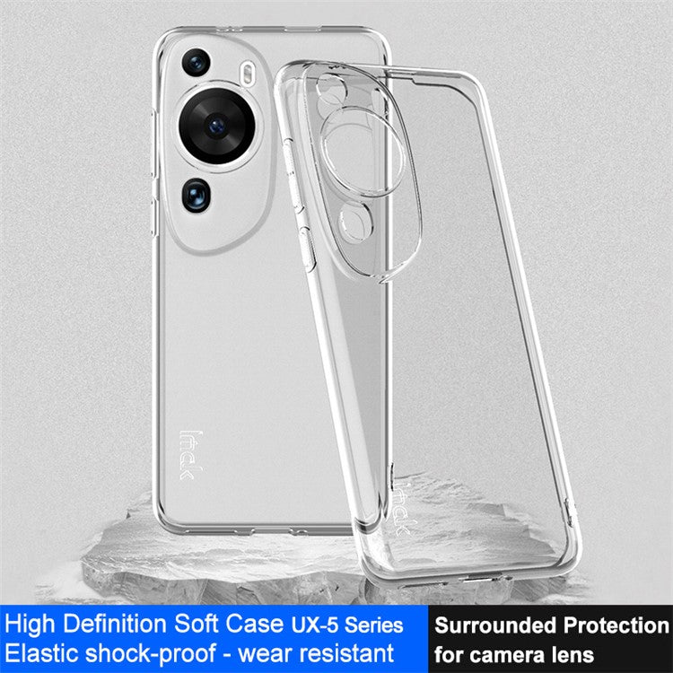 IMAK UX-5 Series For Huawei P60 Art Clear Case Soft TPU Drop Protection Phone Cover