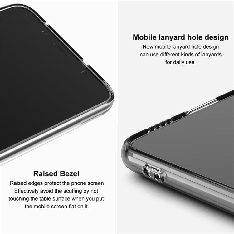 IMAK UX-5 Series For Huawei P60 Art Clear Case Soft TPU Drop Protection Phone Cover