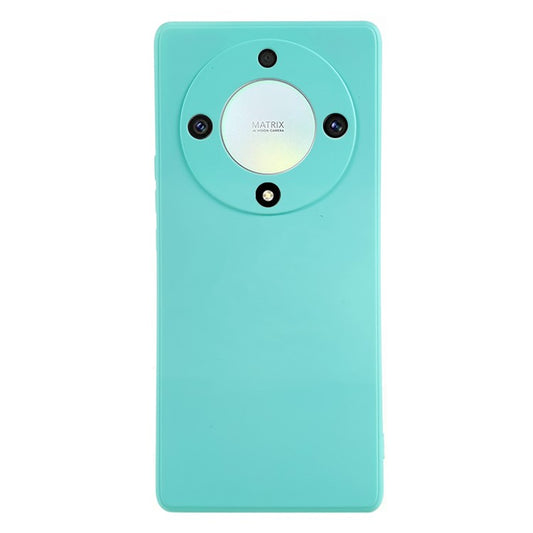 For Honor X40 5G / X9a 5G Rubberized Phone Case Fiber Lining Phone TPU Cover - Light Green