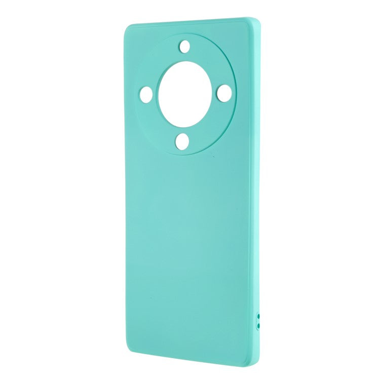 For Honor X40 5G / X9a 5G Rubberized Phone Case Fiber Lining Phone TPU Cover - Light Green