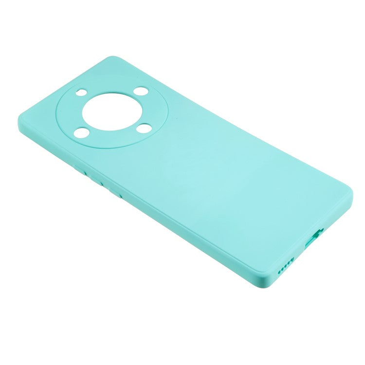 For Honor X40 5G / X9a 5G Rubberized Phone Case Fiber Lining Phone TPU Cover - Light Green