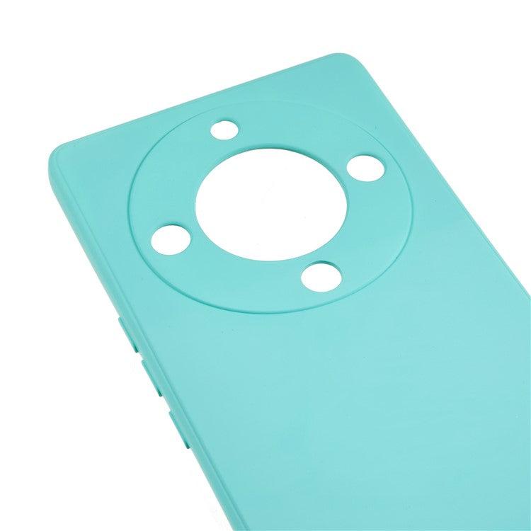For Honor X40 5G / X9a 5G Rubberized Phone Case Fiber Lining Phone TPU Cover - Light Green