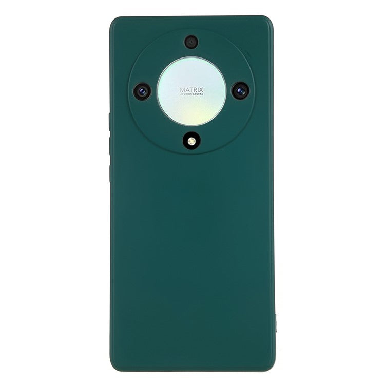 For Honor X40 5G / X9a 5G Rubberized Phone Case Fiber Lining Phone TPU Cover - Army Green