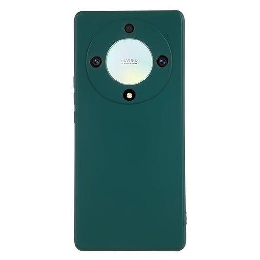 For Honor X40 5G / X9a 5G Rubberized Phone Case Fiber Lining Phone TPU Cover - Army Green