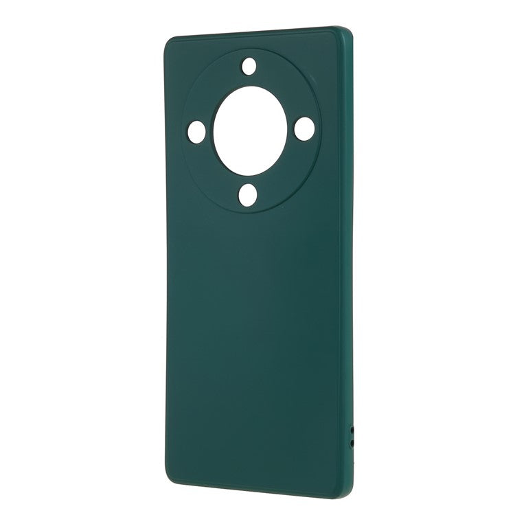 For Honor X40 5G / X9a 5G Rubberized Phone Case Fiber Lining Phone TPU Cover - Army Green