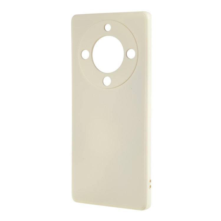 For Honor X40 5G / X9a 5G Rubberized Phone Case Fiber Lining Phone TPU Cover - White