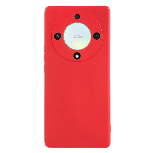 For Honor X40 5G / X9a 5G Rubberized Phone Case Fiber Lining Phone TPU Cover - Red
