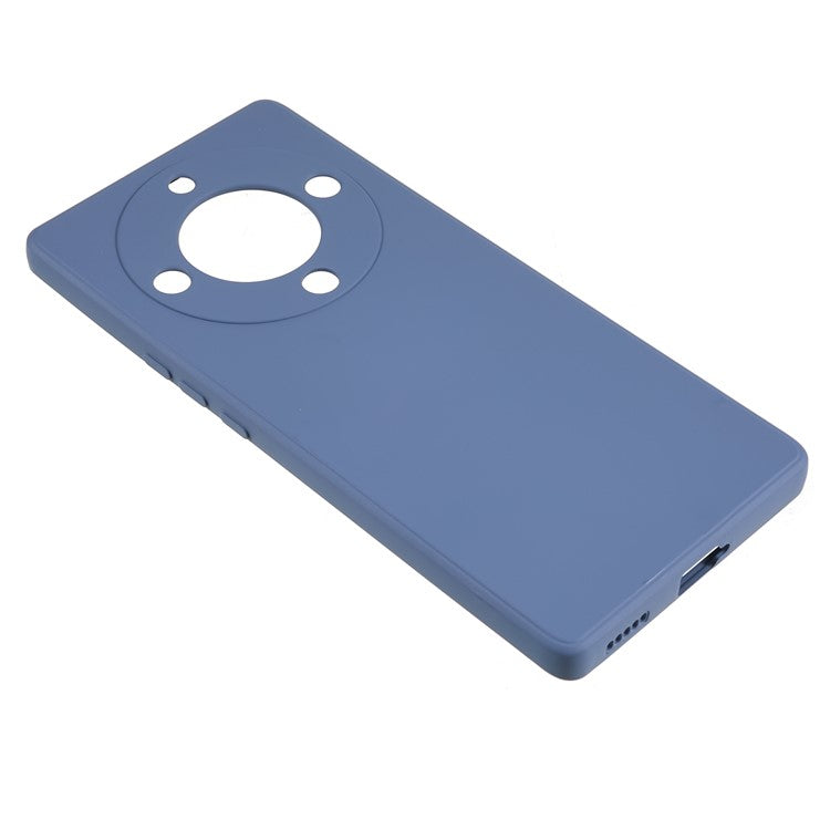 For Honor X40 5G / X9a 5G Rubberized Phone Case Fiber Lining Phone TPU Cover - Lavender Grey