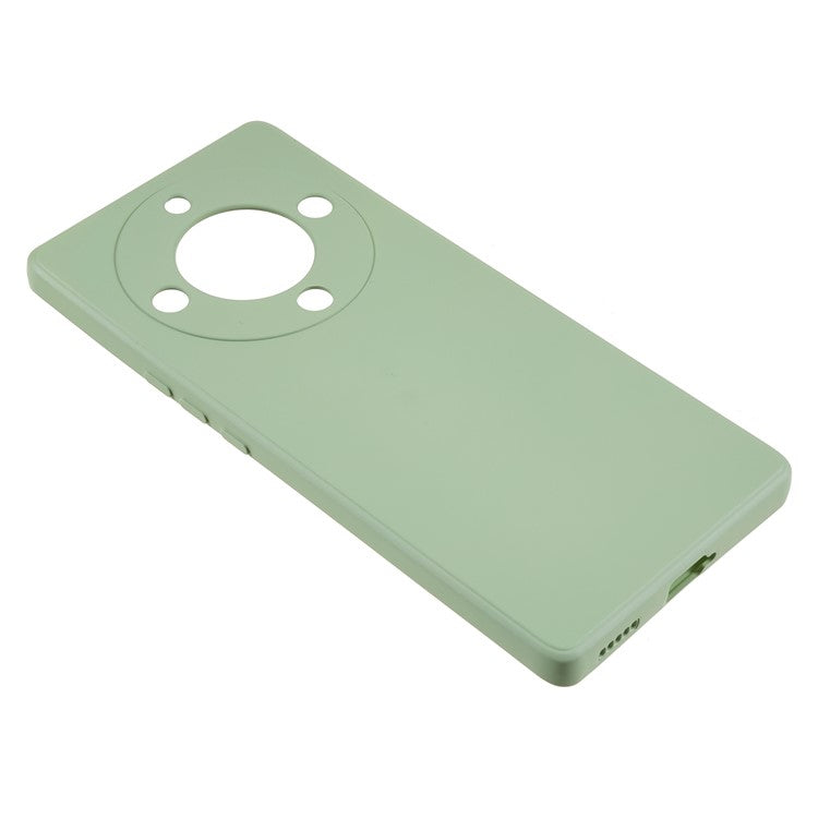 For Honor X40 5G / X9a 5G Rubberized Phone Case Fiber Lining Phone TPU Cover - Bean Green