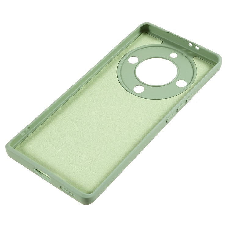 For Honor X40 5G / X9a 5G Rubberized Phone Case Fiber Lining Phone TPU Cover - Bean Green